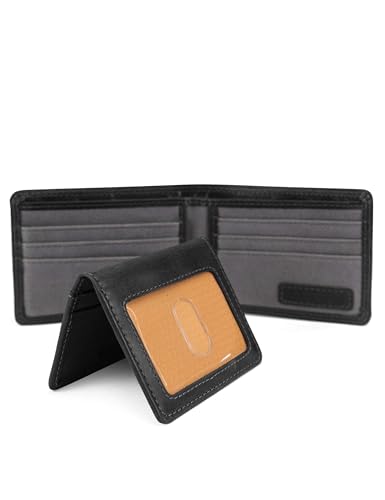Timberland PRO Men's Leather RFID Wallet with Removable Flip Pocket Card Carrier3