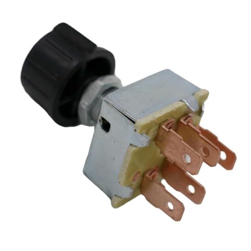 TopHomer 12V 25A Rotary AC AIR Conditioning 3 Speed Blower Switch Compatible with Freightliner INM2G754A, Compatible with Santech MT1355, Compatible with Universal SW 1000