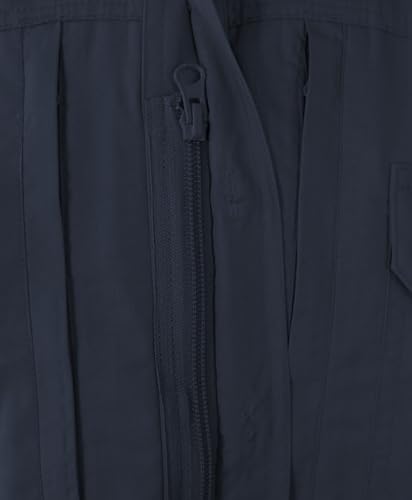 Propper Men's Long Sleeve Tactical Shirt, Lightweight Uniform Shirt, Ripstop Fabric Shirt for Law Enforcement, Public Safety, Medium Tall, LAPD Navy