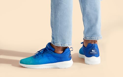 Image of Neeman's Colourblocked Sneakers for Men | Comfortable and Flexible | Casual Shoes for Men