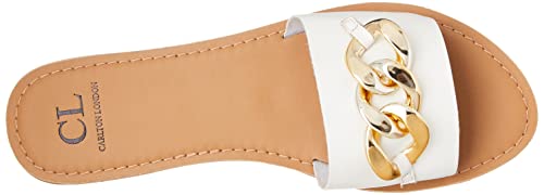 Image of Carlton London Womens Cll-7401-a Flat Sandal