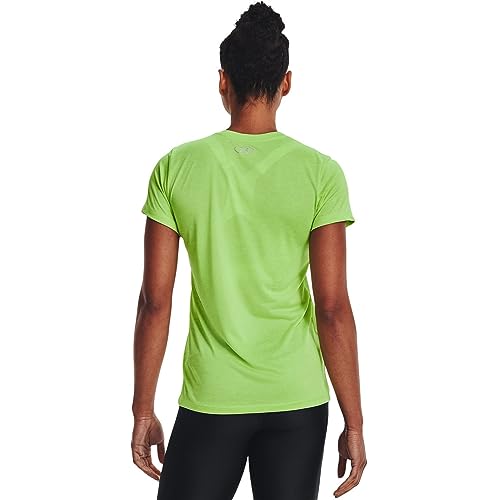 Image of Under Armour Womens Tech V-Neck Twist Short-Sleeve T-Shirt
