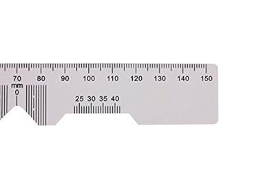 sunwin straight edge pd ruler pupillary distance ruler pd ruler amazon com