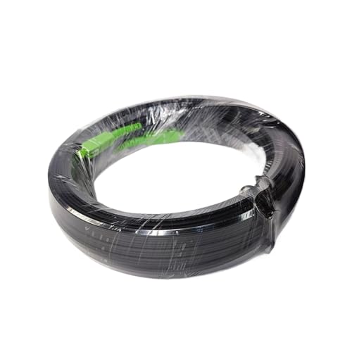 Câble fibre optique extérieur FTTH SC 30M monomode jarretière noire monobrin