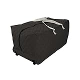 Picture of Quilted Rolling Storage Bag -Simple Living Solutions (Black, 50 Gallon)