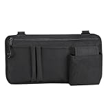 Rangement multifonctionnel : le sac pour fauteuil roulant offre une fonctionnalité pratique avec son support pour boissons anti-déversement et son emplacement pour stylo dédié, améliorant l'accessibilité et l'ordre lors de la gestion des objets personnels à l'extérieur ou à l'intérieur.