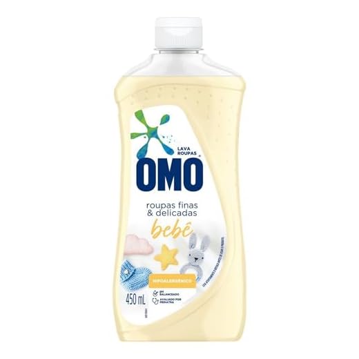 Omo Roupas Finas e Delicadas - Sabão Líquido Bebê, 450 Ml