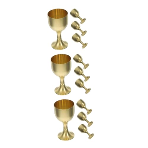 Copa de latón decorativa PRETYZOOM para solucionar espacios vacíos con estilo retro 2