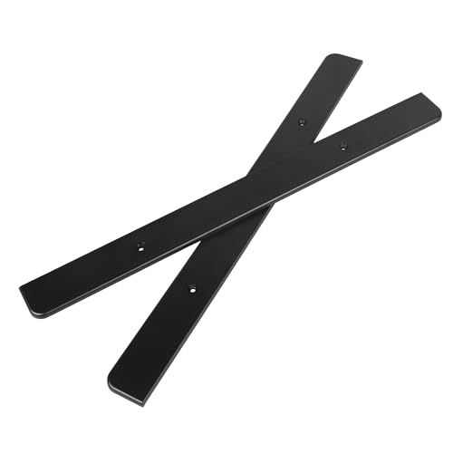 Placas Protectores Extendidas Negros para Harley Touring 1993-2013 miniatura 6