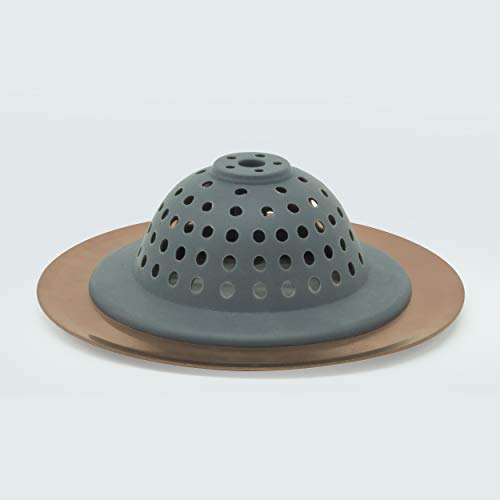 Colador de Silicona para Fregadero ExcelSteel 4.5" Gris miniatura 3