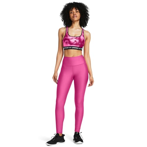 Image of Under Armour Womens HeatGear Armour High Waisted Pocketed No-Slip Leggings