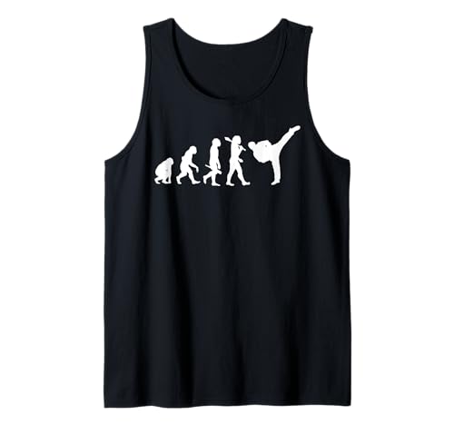 Evolución Taekwondo divertido Taekwondo Evolución Camiseta sin Mangas