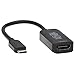 Tripp Lite USB C to HDMI Adapter Cable 4K 60Hz M/F Thunderbolt 3 DP 1.2 6in (U444-06N-HDR-B)