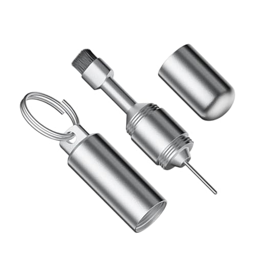 Generisch SIMKarte Nadel, SIMKarten-Entfernungswerkzeug mit Bürste, Kartenträger Auswerfer Pin Auswerfen Removal Tool, Präzisions-Reinigungsbürste für Kopfhörerbuchse, Ladeanschluss