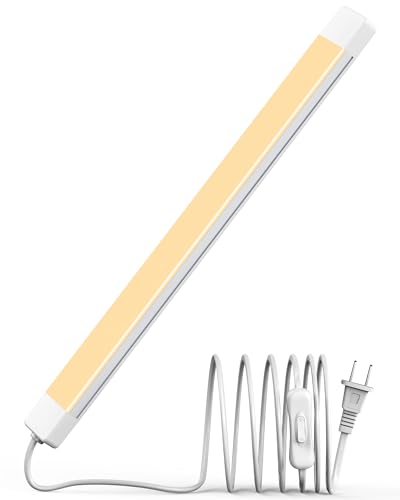 ASOKO 16 Inch Under Cabinet Lights,Plug and Play Under Counter Lighting,2700K Warm White with 700LM...