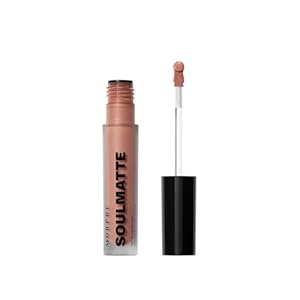 Morphe Soulmatte Velvet Lip Mousse – Air-Whipped Matte Lipstick for Women with Vitamin E to Hydrate, Soften & Smooth – Provides Long Lasting & Velvety Formula – Honey (0.13 Fl Oz)