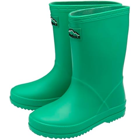NorthSole Kids Green PVC Wellington Boots Cover