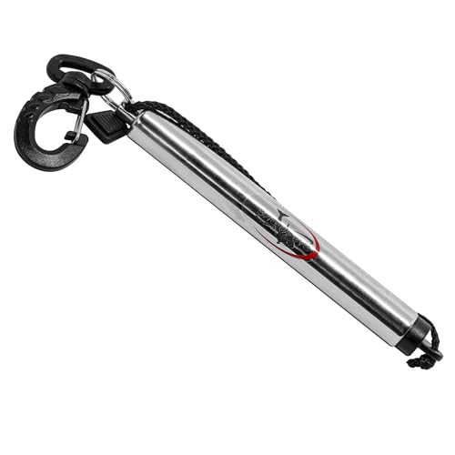 Saekodive - Saekodive Diving Shaker Rattle Stick with Magnet - 6.5" Stainless Steel, Magnetic Mute System - Scuba Noice Maker, Underwater Shaker, Signal Communication Device