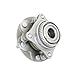Front Wheel Bearing Hub Assembly Compatible for Toyota HILUX KUN26R GGN25R 4WD 43502-0K030 43550-0K030 435500K030 HUB5337