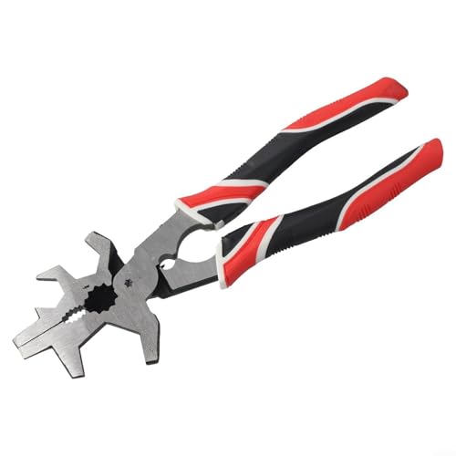 Gettimore 1PC 8-inch Multifunctional Gas Shielded Welding Tongs High Carbon Steel Argon Arc-Welding MIG Tongs Special Tools For Welders