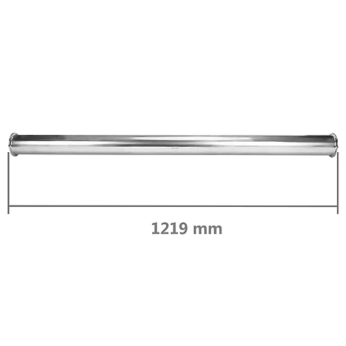 DERNORD Sanitary Spool Tube with Clamp Ends,Stainless Steel 304 Seamless Round Tubing with 3 Inch Tri Clamp 91MM Ferrule Flange (Tube Length: 48 Inch / 1219MM) by DERNORD - Image 3