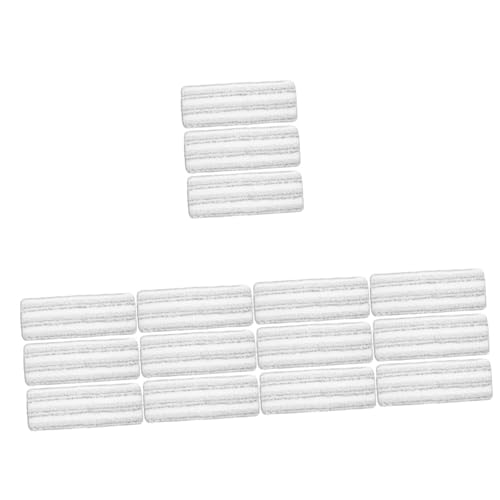 Remplacement serpillière plate Healvian : lot de 15 recharges lavables pour un nettoyage efficace