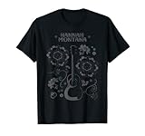 Disney Channel Hannah Montana Floral Guitar T-Shirt
