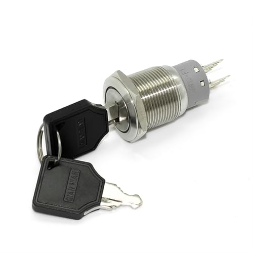 Interrupteur à clé 19mm étanche pour sécuriser vos automatismes