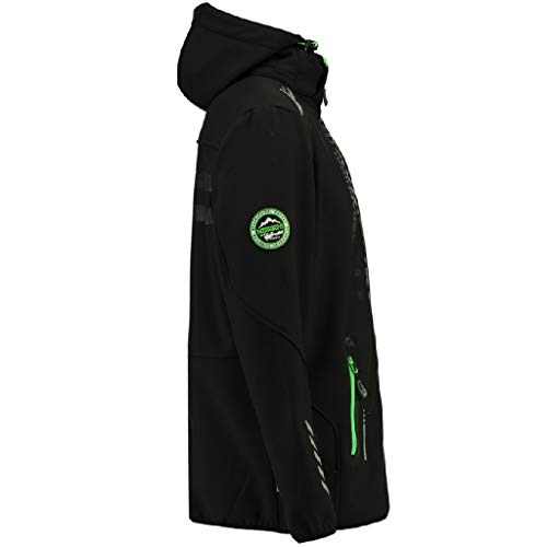 Veste softshell homme Geographical Norway Royaute noir veste coupe vent S