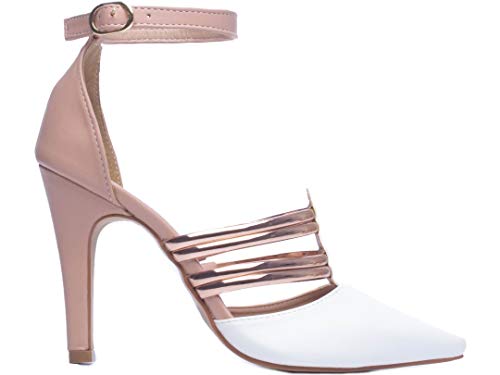 Sapato Feminino Salto Alto Branco Social Scarpin Feminino Sapato Feminino Scarpin (36, Branco)