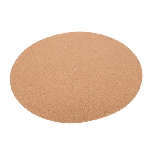 Abaodam -fi Turntable Mat Cork Record Pad Slipmat for Vinyl Player Anti-Vibration Record m