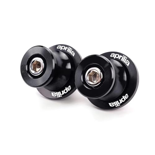 Motorrad-Slider-Ständer Für RS125 RSV4 RSV1000/R RS660 Tuono 660 Tuareg RS457 RS V4 125 M6/M8 Schrauben Für Schwingenständer(8MM-Black)