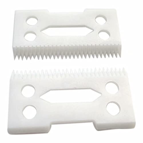 WGL Replacement Blades 2-Hole Clipper ceramic Blade Cutter Fits for Wahl Super Taper, Super Taper II. Icon, Pro Basic, and Taper 2000