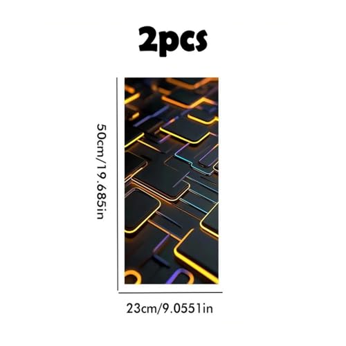 Protection contre les rayures de pilier de voiture autocollant 2pc - 5