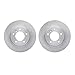 Dynamic Friction Company Front Brake Rotors 6002-20003