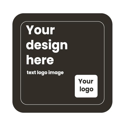 Custom Stickers 100 Pack Personalized Labels Customized Vinyl Stickers with Any Image Logo and Text for Waterproof