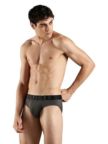 Image of Tommy Hilfiger Low Rise Solid Black Briefs