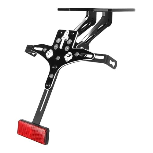 Support plaque cadre de support plaque d'immatriculation moto réglable GSXR