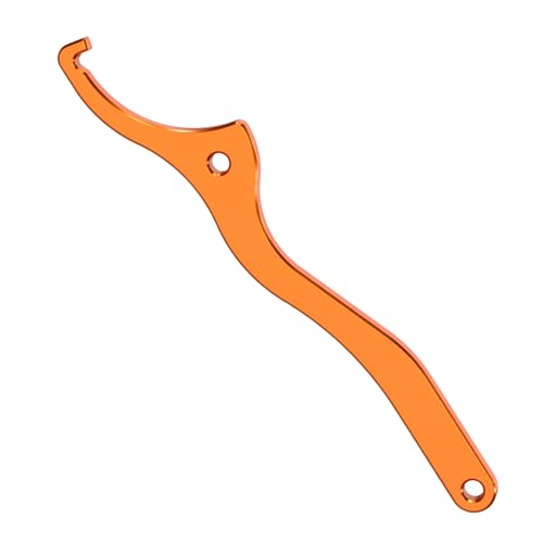 Image of NICECNC Shock Absorber Wrench WP Shock Motorcycle Compatible with KTM 2016-22 125-450 SX SX-F XC XC-F,2017-22 125-500 ALL ENDURO models,Compatible with Husqvana 125-501 TE FE TC FC TX FX 17-22,Orange