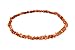 AMBERAGE Natural Baltic Amber Necklace for Women - Hand Made from Raw/Certified Baltic Amber Beads(2 sizes) (17.7)