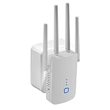Ripetitore Wifi con Gigabit LAN, WPS， Modalità AP, Compatibile con tutti i router WiFi standard, dispositivi Wi-Fi, Alexa