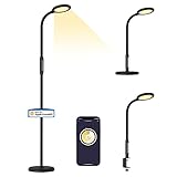 Meross Smart LED Floor Lamp, Dimmable Floor Lamp Supports HomeKit, Alexa, Google Assistant, 3-in-1...