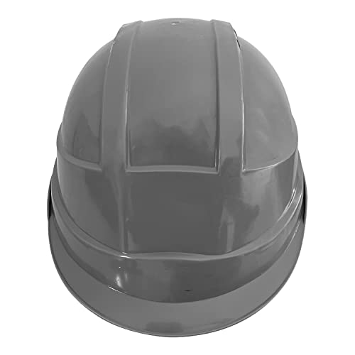 Image of LADWA Grey Heavy Duty Director Safety Helmet, ISI Marked Protective Hard Hat for Construction, Industrial and Outdoor Safety Work (Pack of 1)