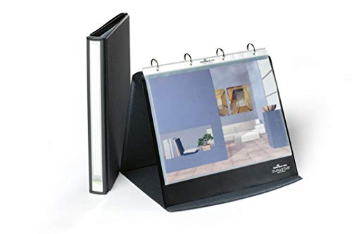 Chevalet de Présentation Durable Durastar 26,5 x 33cm noir pour menus et affiches