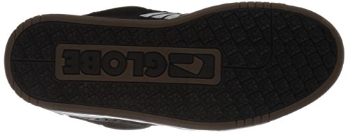 Image of Globe Mens Fusion Skate Shoes, Black /White /Orange, 14 M US