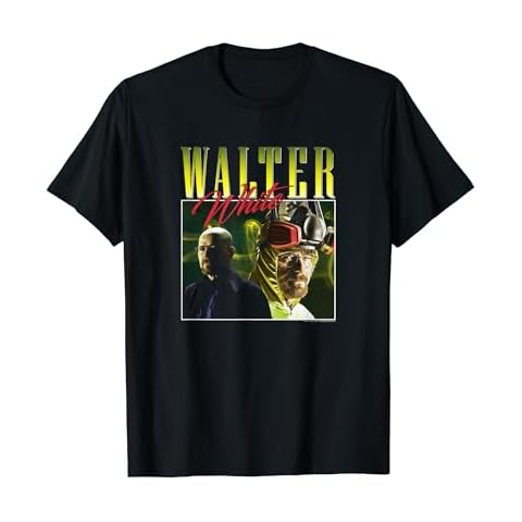 Breaking Bad Walter White 90's Edit T-Shirt Cover