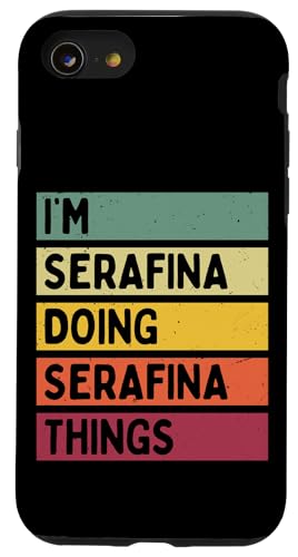 I'm Serafina Doing Serafina Things �ʔ����J�X�^���l�[�� �X�}�z�P�[�X iPhone SE (2020) / 7 / 8 �p