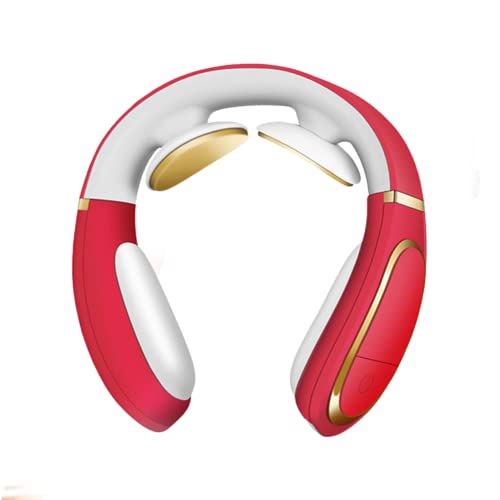 Nackenmassagegerät, Intelligentes Elektrisch Nackenmassagegerät Elektro Magnetic Pulse Nackenmassage Für Haus, Auto, Büro,Heizfunktion Cover