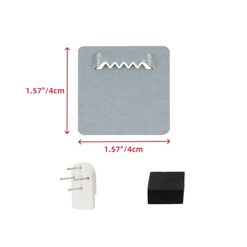 Image of Oedema 4 Pcs Heavy Duty Picture Hanging Kit Photo Frame Hook Picture Hanger for Hanging Mirrors, Picture, Frames