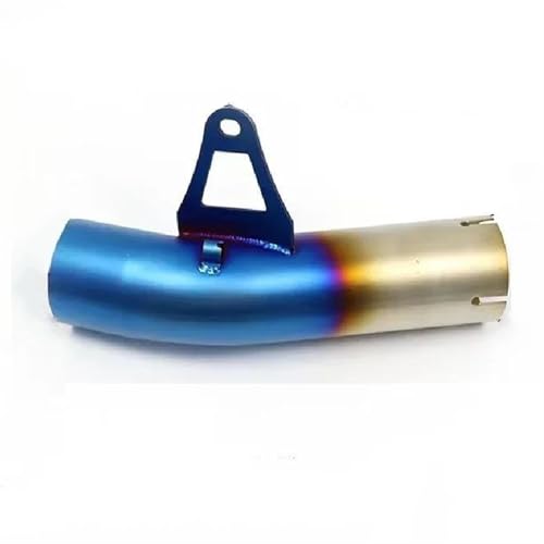 Tuyau d'échappement de moto BMW S1000RR raccord intermédiaire bleu